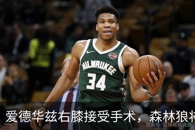 爱德华兹右膝接受手术，森林狼将一次性解决膝伤，预计休战2个月
